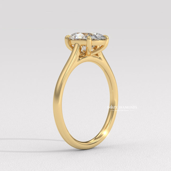 Oval Lab Grown Diamond Ring
Oval Cut Solitaire Engagement Ring
Lab Created Oval Diamond Ring