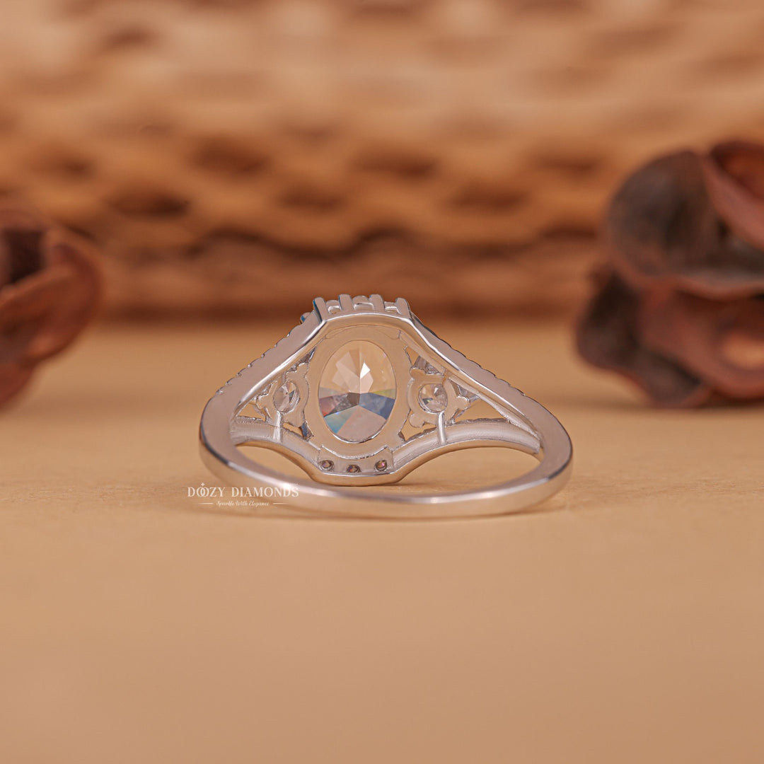 Oval top-rated diamond engagement ring, Oval handmade diamond engagement ring, Oval custom diamond engagement ring, Oval made-to-order diamond engagement ring,