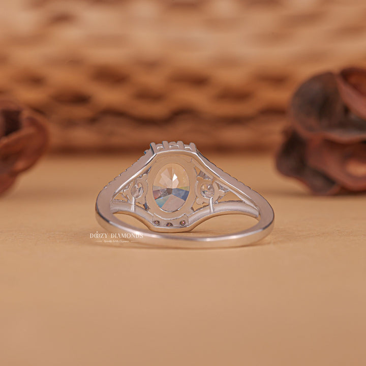 Oval top-rated diamond engagement ring, Oval handmade diamond engagement ring, Oval custom diamond engagement ring, Oval made-to-order diamond engagement ring,