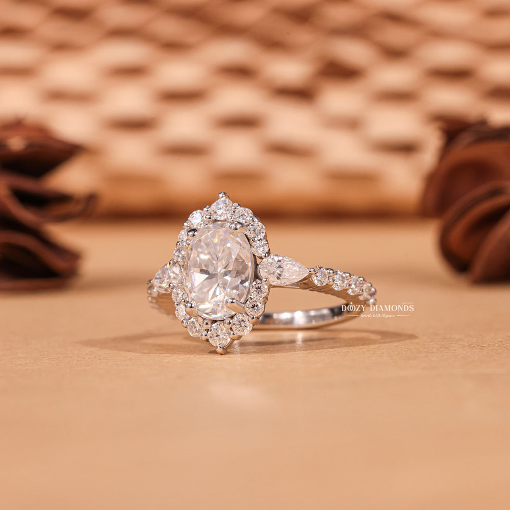 best diamond cluster rings for weddings,
unique diamond cluster ring designs,
diamond cluster ring with halo setting,