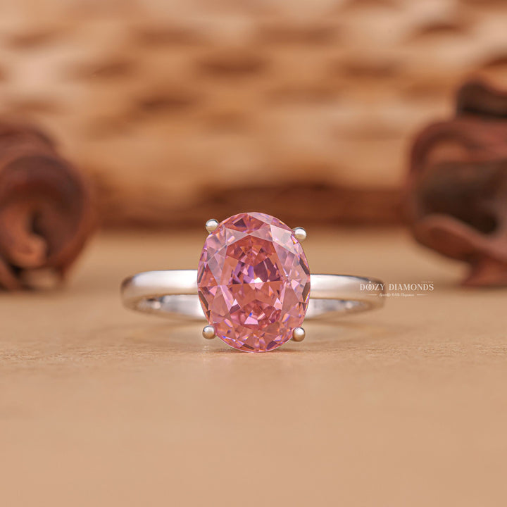 Oval modern engagement ring, Oval three-stone engagement ring, Oval side stone engagement ring, Oval cathedral engagement ring,