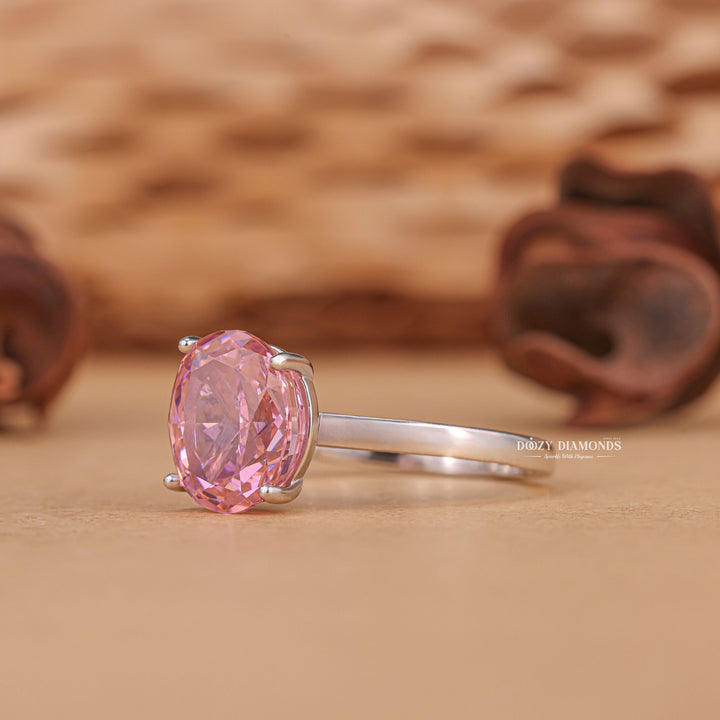  Oval exclusive engagement ring, Oval engraved engagement ring, Oval halo diamond engagement ring, Oval solitaire diamond engagement ring, Oval unique diamond engagement ring,