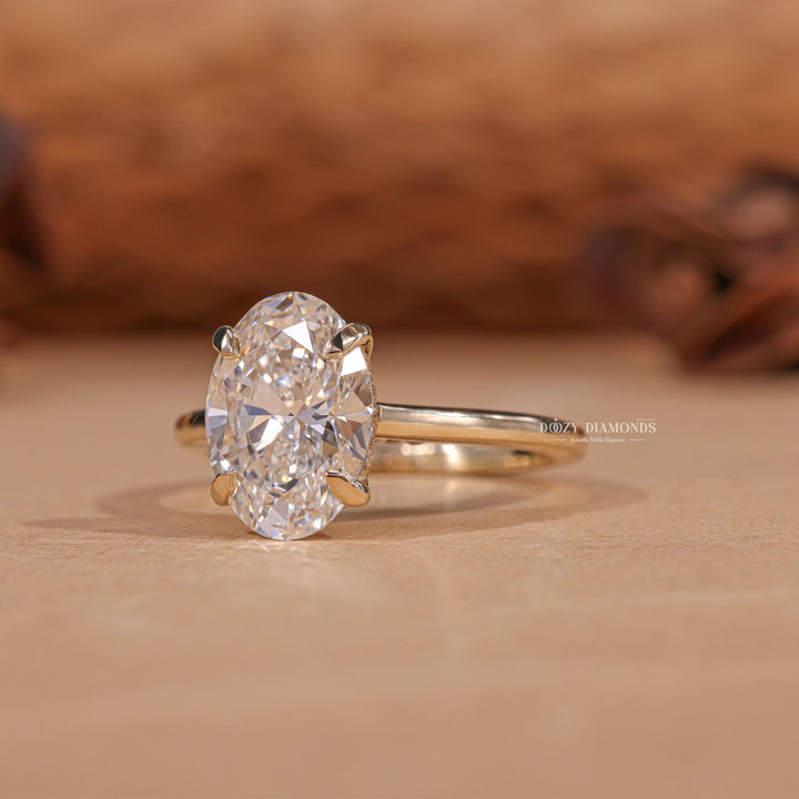Oval designer diamond engagement ring, Oval handcrafted diamond engagement ring, Oval certified diamond engagement ring, Oval vintage diamond engagement ring,