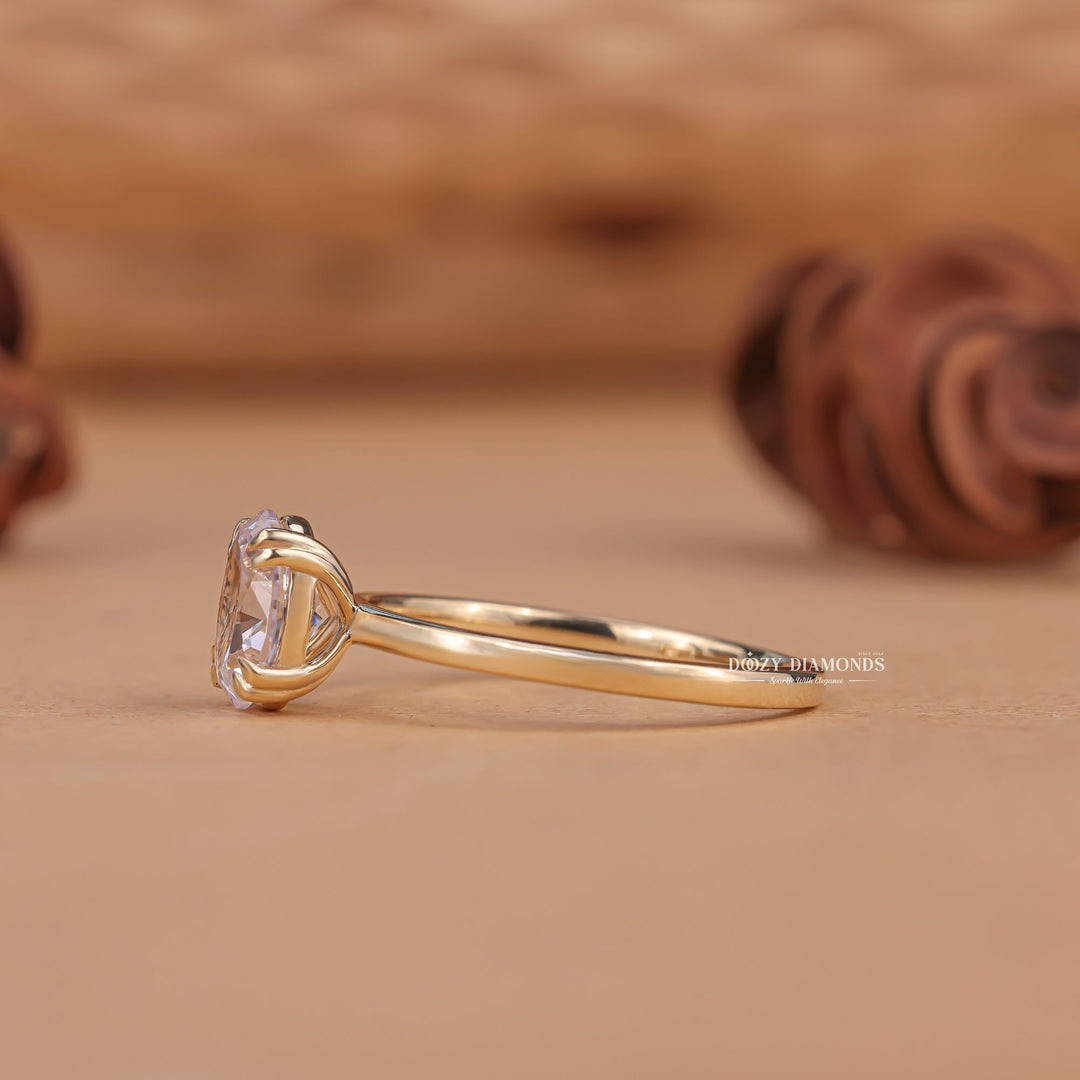 Oval handmade diamond engagement ring, Oval custom diamond engagement ring, Oval made-to-order diamond engagement ring, Oval personalized diamond engagement ring, 