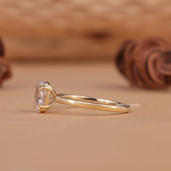 Oval handmade diamond engagement ring, Oval custom diamond engagement ring, Oval made-to-order diamond engagement ring, Oval personalized diamond engagement ring, 