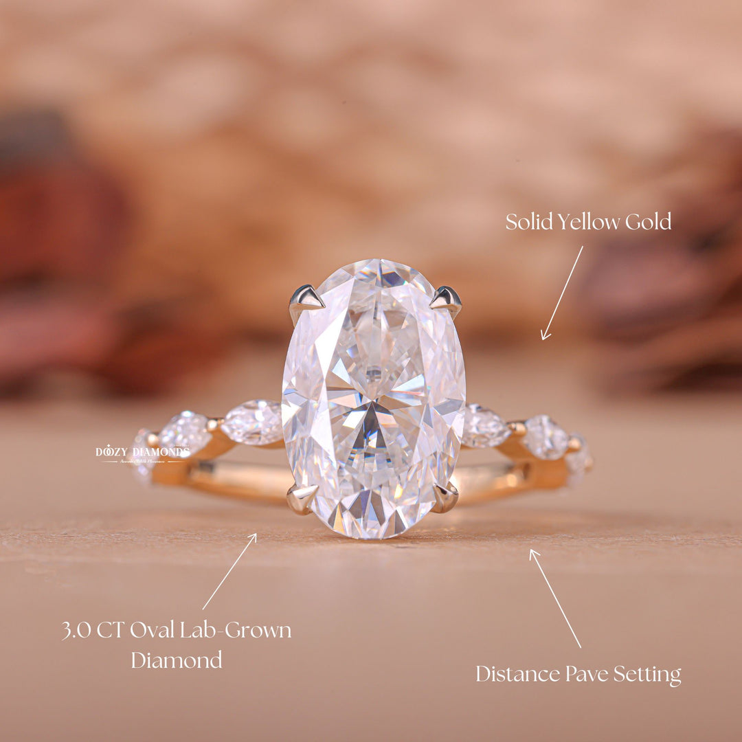 Oval traditional diamond engagement ring, Oval brilliant cut diamond engagement ring, Oval ideal cut diamond engagement ring, Oval excellent cut diamond engagement ring, 