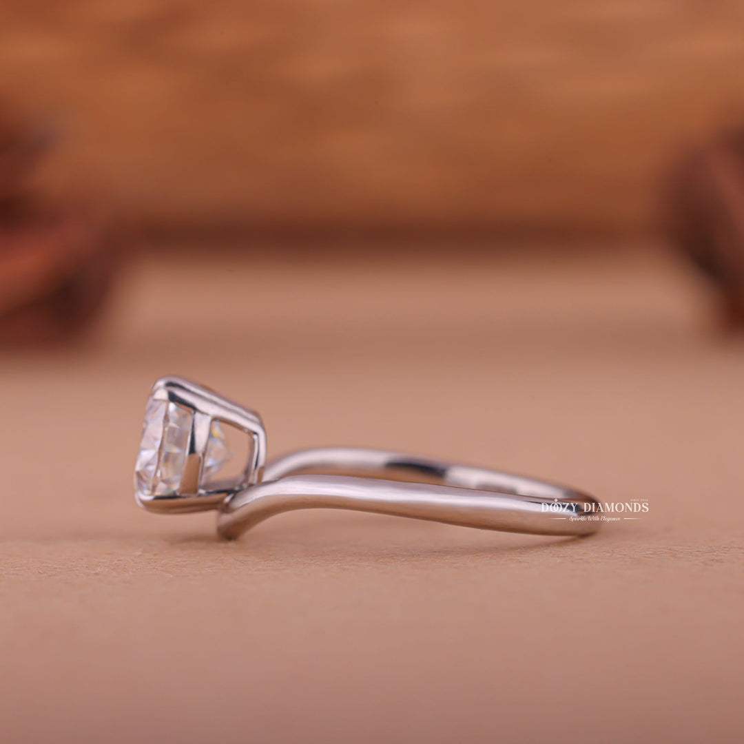 Oval made-to-order diamond engagement ring, Oval personalized diamond engagement ring, Oval exclusive diamond engagement ring, Oval engraved diamond engagement ring,