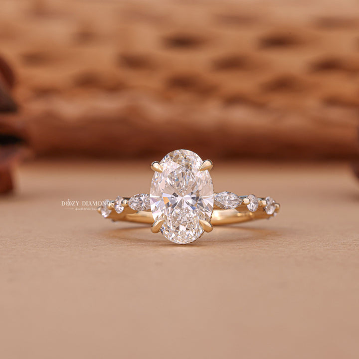 Oval glamorous engagement ring, Oval sophisticated engagement ring, Oval trendy engagement ring, Oval fashionable engagement ring, Oval ethical engagement ring,