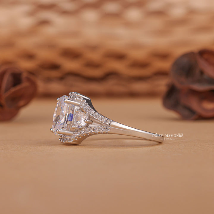 Oval unique diamond engagement ring, Oval custom diamond engagement ring, Oval affordable diamond engagement ring, Oval luxury diamond engagement ring