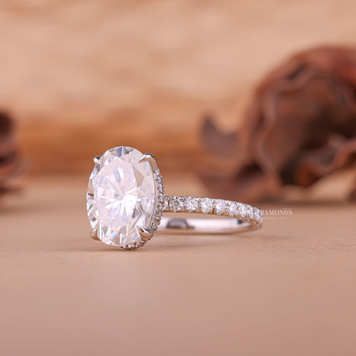 Oval handmade diamond engagement ring, Oval custom diamond engagement ring, Oval made-to-order diamond engagement ring, Oval personalized diamond engagement ring, 