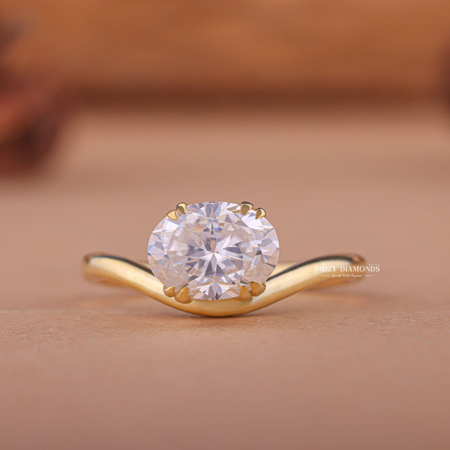 Oval ethical engagement ring, Oval sustainable engagement ring, Oval conflict-free engagement ring, Oval certified engagement ring, Oval affordable luxury engagement ring, 