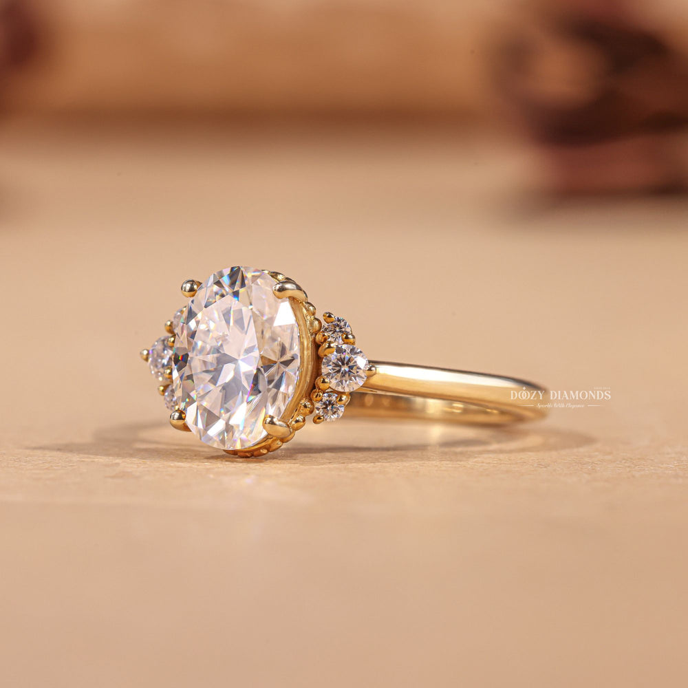 Oval affordable luxury engagement ring, Oval budget engagement ring, Oval expensive engagement ring, Oval high-quality engagement ring,