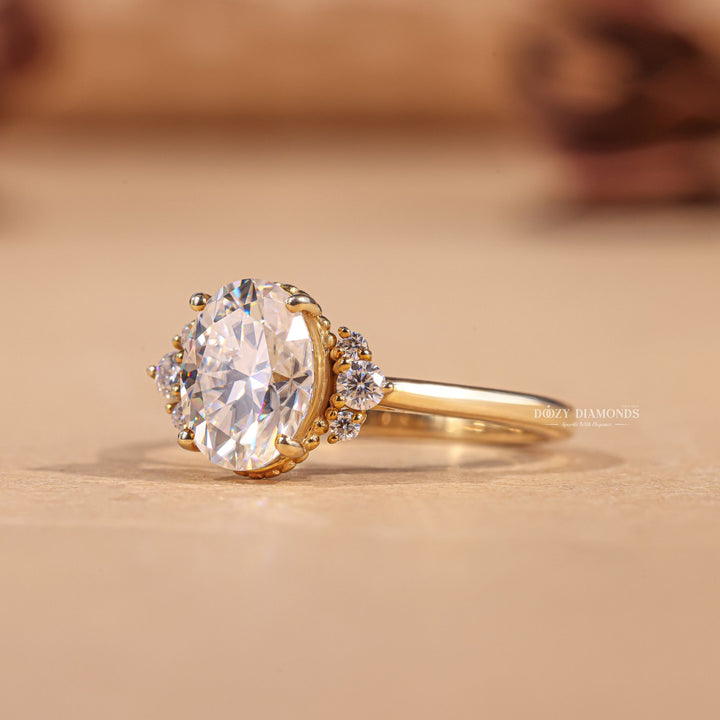 Oval affordable luxury engagement ring, Oval budget engagement ring, Oval expensive engagement ring, Oval high-quality engagement ring,