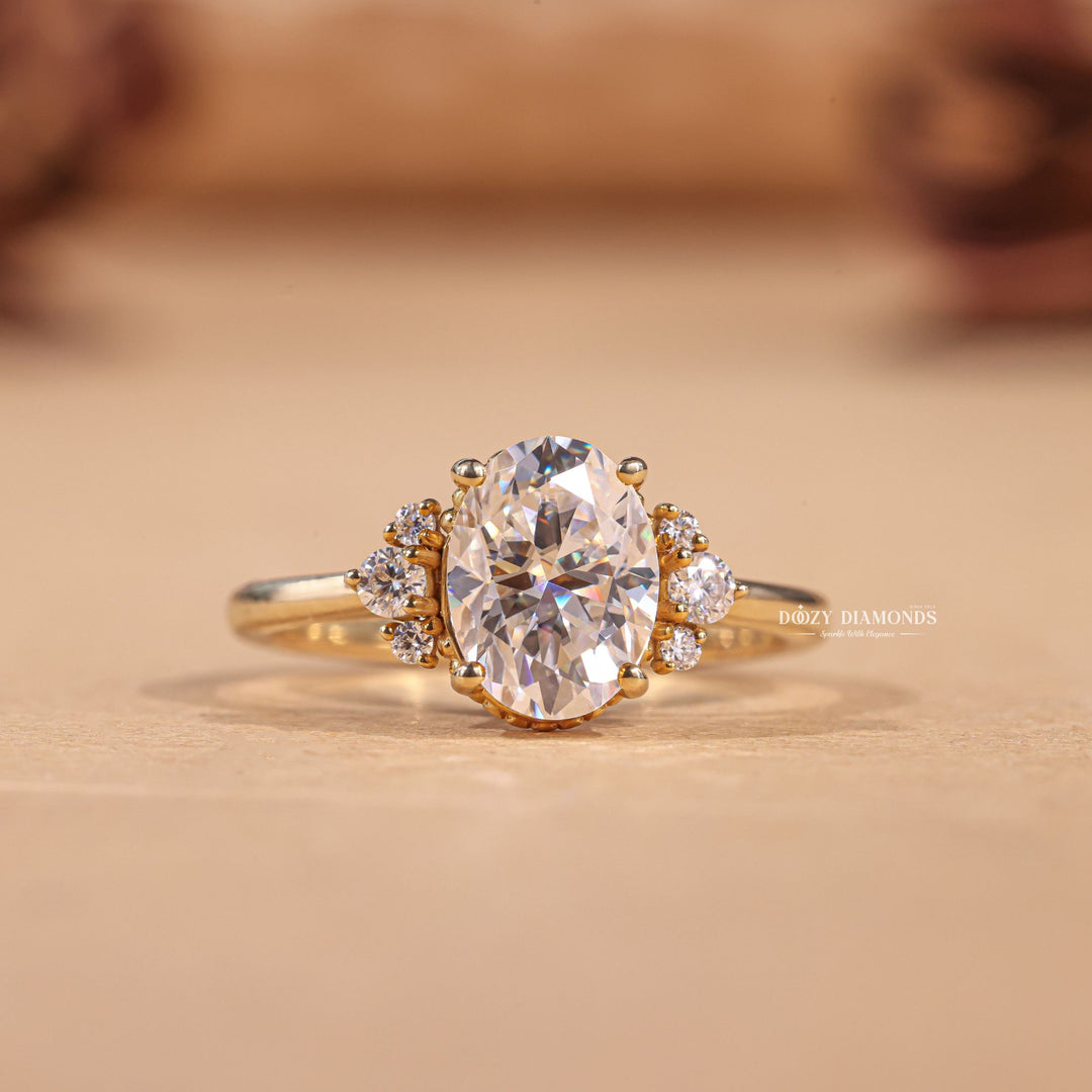 Oval fashionable engagement ring, Oval ethical engagement ring, Oval sustainable engagement ring, Oval conflict-free engagement ring, Oval certified engagement ring, 