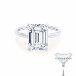 emerald-shaped-moissanite-hidden-halo-engagement-ring