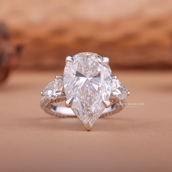Pear cut diamond ring, Pear shaped diamond ring, Pear diamond engagement ring, Pear solitaire diamond ring, Pear halo diamond ring, Pear pave diamond ring, Pear vintage diamond ring, Pear classic diamond ring, 