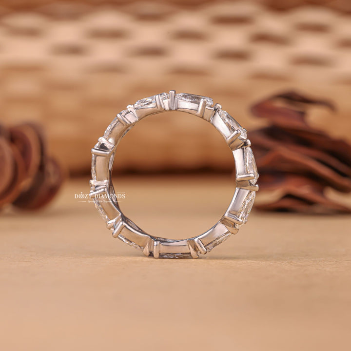 Pear diamond band prong set, Pear diamond band bezel set, Pear diamond band half eternity, Pear diamond band full eternity, Pear diamond band solitaire, Pear diamond band with side stones