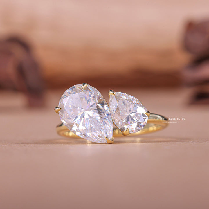 Pear minimalist diamond ring, Pear intricate diamond ring, Pear bold diamond ring, Pear delicate diamond ring, Pear timeless diamond ring, Pear elegant diamond ring