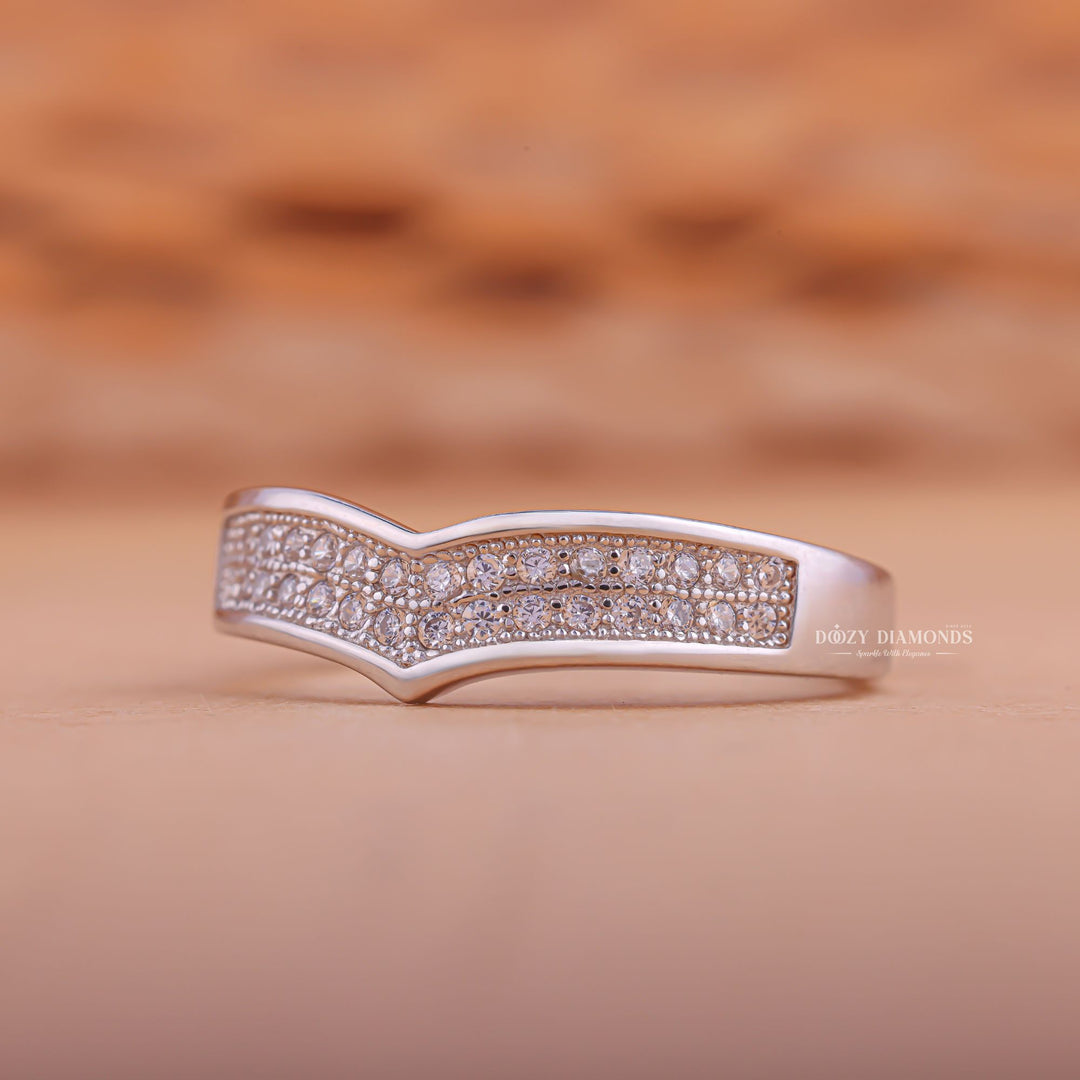 Personalized diamond wedding band, Matching diamond wedding band, Diamond wedding band with gemstones, Diamond wedding band with birthstones, Stackable diamond wedding band,