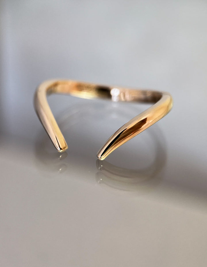 14k|18k Solid Gold Unique Eve Classic Wedding Band