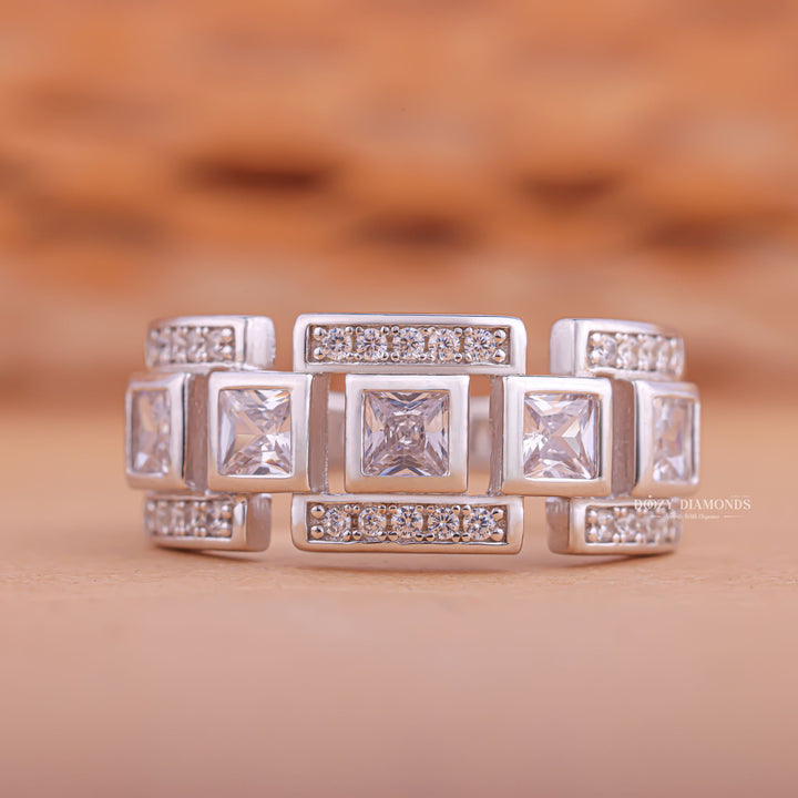 Princess diamond band, Princess diamond wedding band, Princess diamond eternity band, Princess diamond anniversary band, Princess diamond ring, Princess diamond ring band, Princess diamond engagement band, 