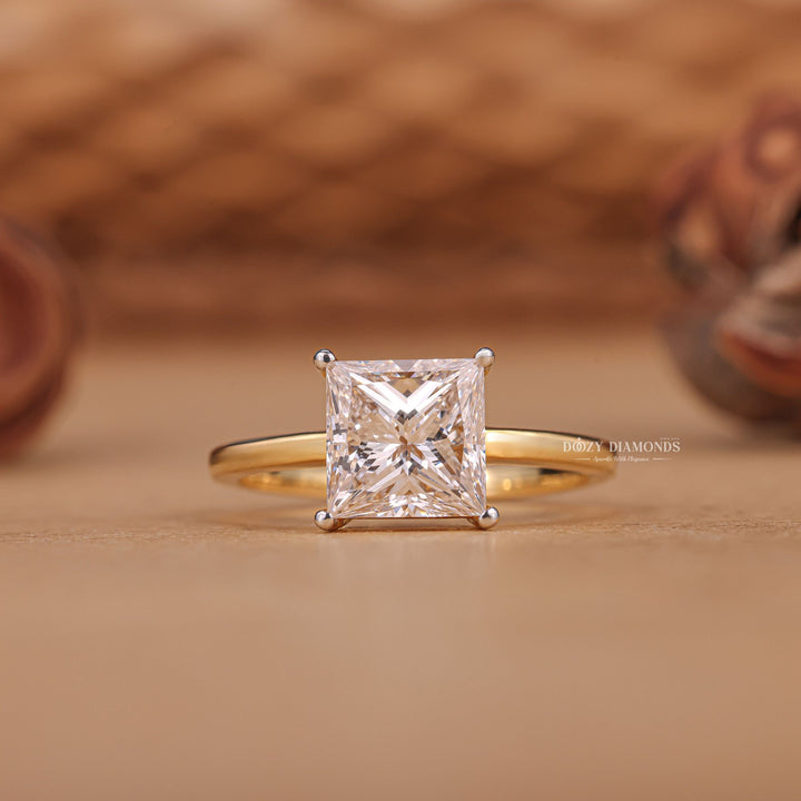 Princess intricate engagement ring, Princess bold engagement ring, Princess delicate engagement ring, Princess timeless engagement ring, 