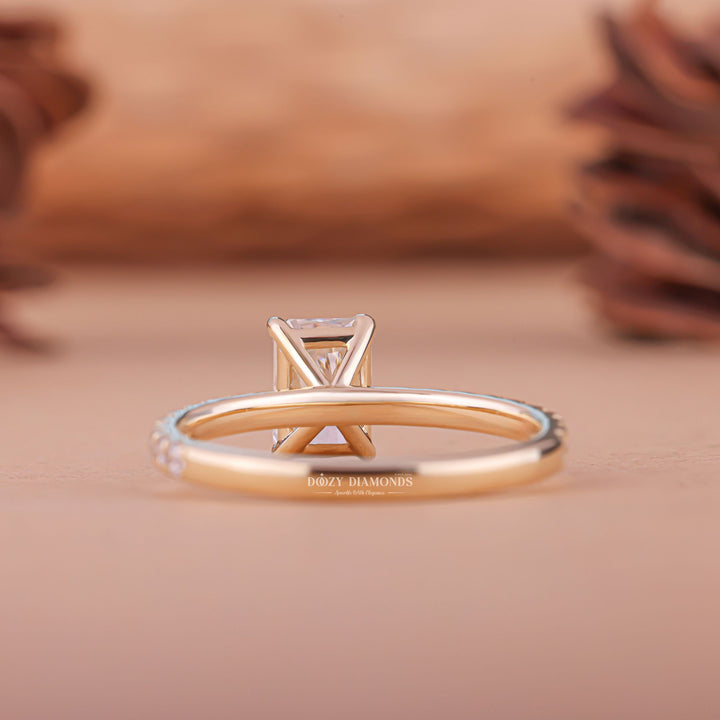 Radiant intricate engagement ring, Radiant delicate engagement ring, Radiant timeless engagement ring, Radiant elegant engagement ring, Radiant whimsical engagement ring, 