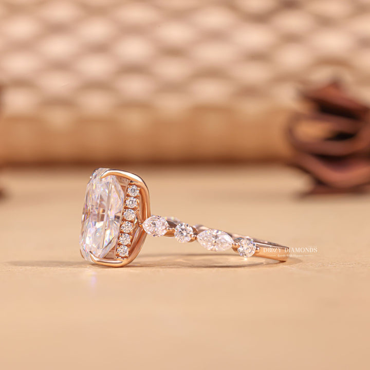 Radiant fair cut diamond engagement ring, Radiant good cut diamond engagement ring, Radiant top-rated diamond engagement ring, Radiant online diamond engagement ring,
