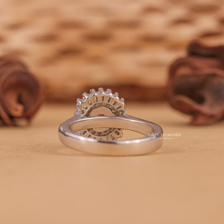 wide band diamond ring