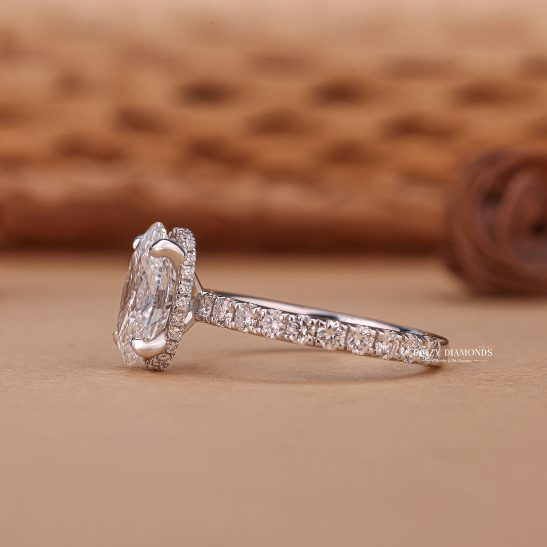 Oval solitaire diamond engagement ring, Oval unique diamond engagement ring, Oval custom diamond engagement ring, Oval affordable diamond engagement ring, Oval luxury diamond engagement ring,