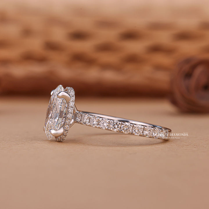 Oval solitaire diamond engagement ring, Oval unique diamond engagement ring, Oval custom diamond engagement ring, Oval affordable diamond engagement ring, Oval luxury diamond engagement ring,