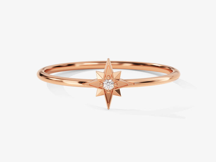 North Star Diamond Ring For Her