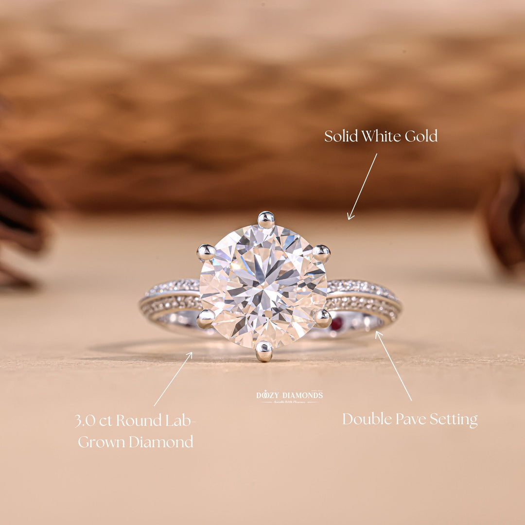 Round traditional diamond engagement ring, Round halo diamond engagement ring, Round halo diamond engagement ring, Round brilliant cut diamond engagement ring,