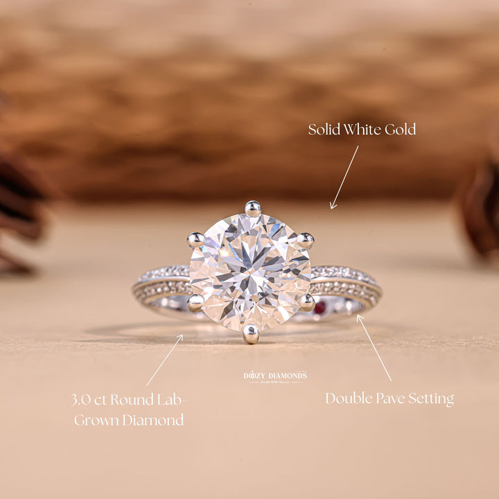 Round traditional diamond engagement ring, Round halo diamond engagement ring, Round halo diamond engagement ring, Round brilliant cut diamond engagement ring,