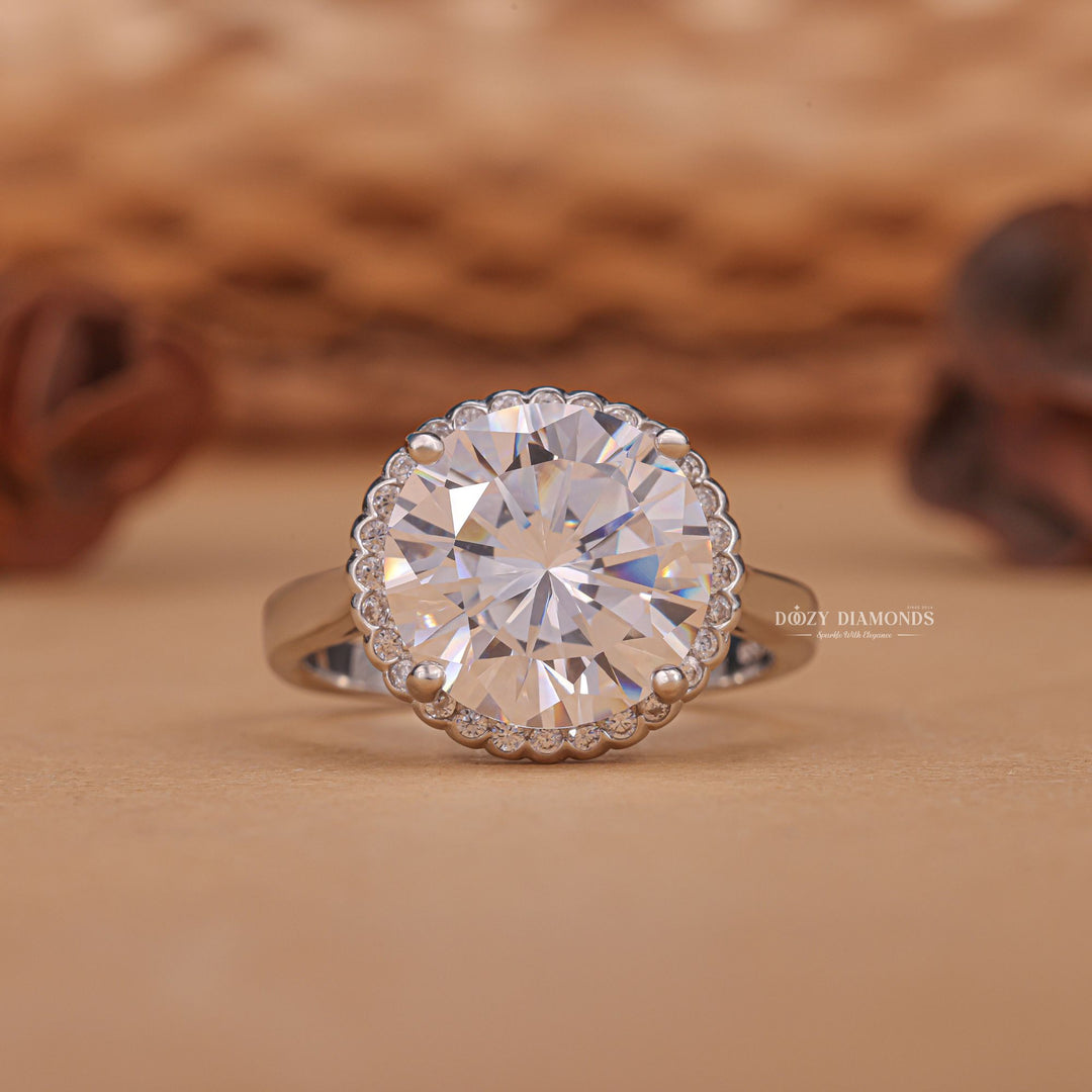 Round excellent cut diamond engagement ring, Round very good cut diamond engagement ring, Round fair cut diamond engagement ring, Round good cut diamond engagement ring,