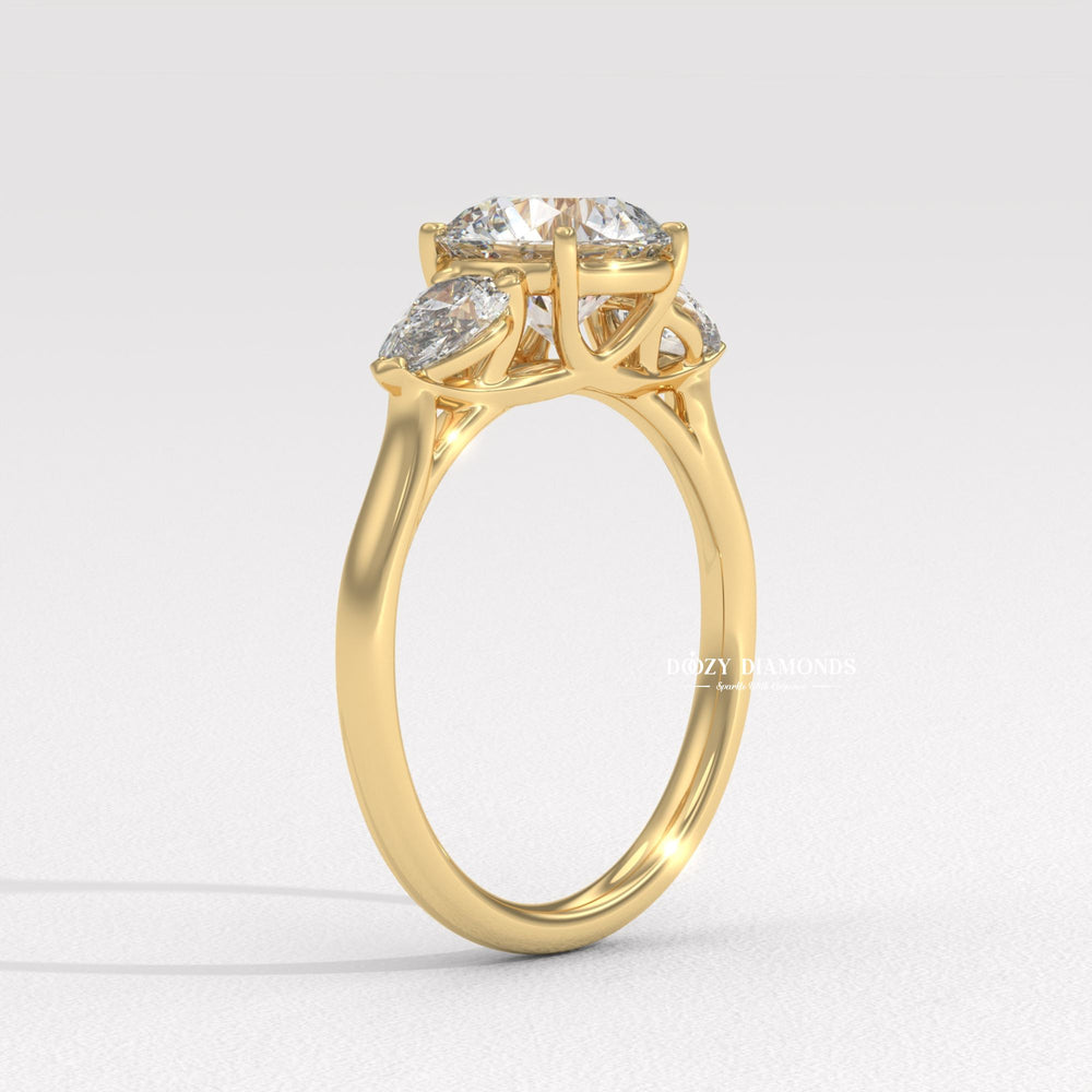 Round cut lab diamond engagement ring
Lab created diamond ring for her
Ethical round lab diamond engagement ring