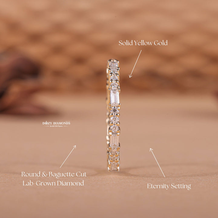 Round diamond band rose gold, Round diamond band yellow gold, Round diamond band for women, Round diamond band for men, Round diamond band for couples
