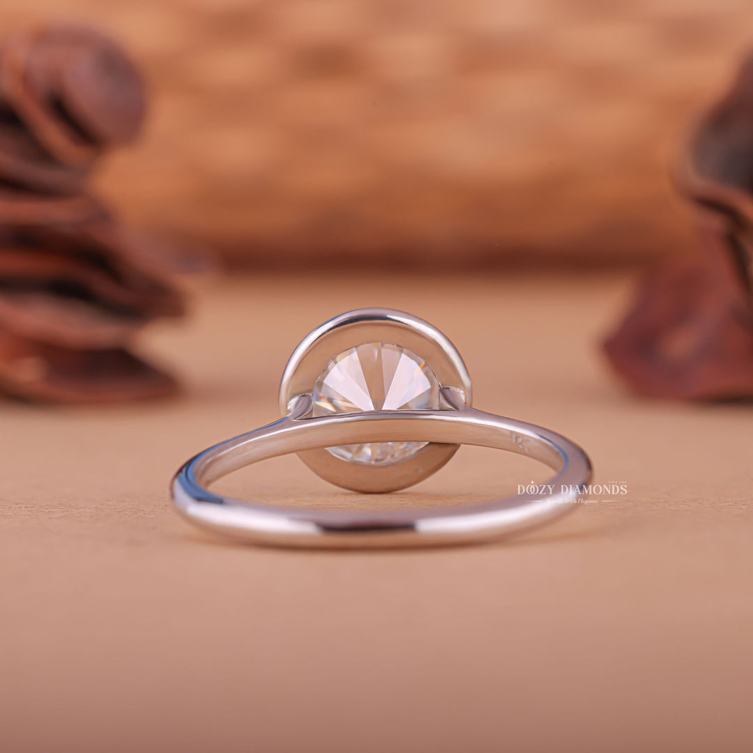 Round exclusive engagement ring, Round engraved engagement ring, Round halo diamond engagement ring, Round solitaire diamond engagement ring, Round unique diamond engagement ring