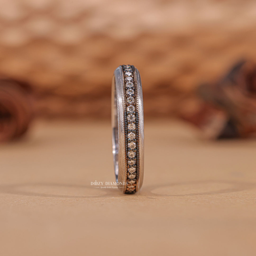 Dazzling diamond wedding band, Radiant diamond wedding band, Glamorous diamond wedding band,