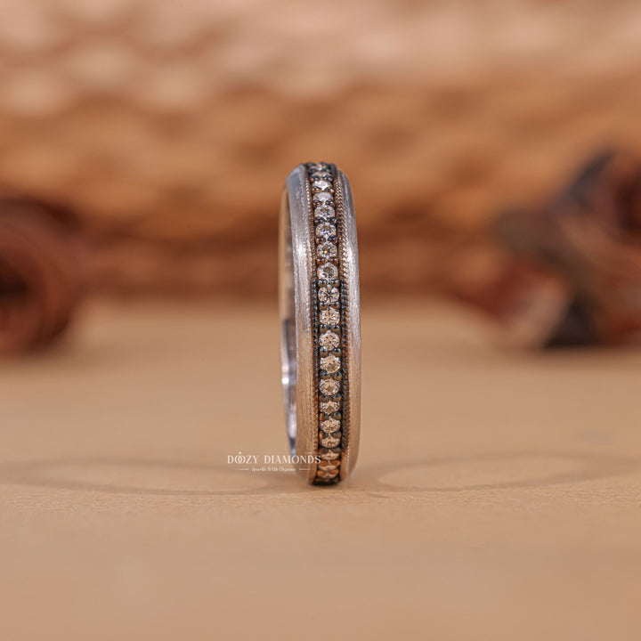 Dazzling diamond wedding band, Radiant diamond wedding band, Glamorous diamond wedding band,