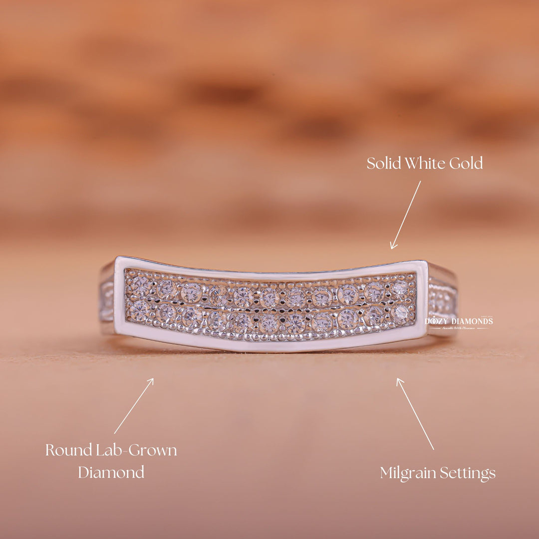 Radiant diamond wedding band, Glamorous diamond wedding band, Sophisticated diamond wedding band, Trendy diamond wedding band, Fashionable diamond wedding band, 