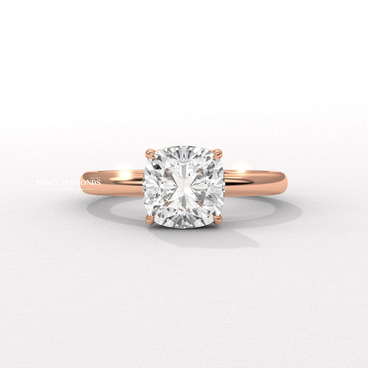 Elongated cushion cut ring
Square cushion diamond ring
VS clarity lab grown diamond
VVS clarity lab grown diamond