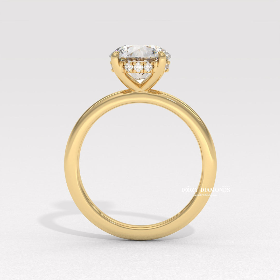 Hidden halo diamond ring
Sustainable diamond engagement ring
Ethical diamond ring
Conflict-free diamond ring
