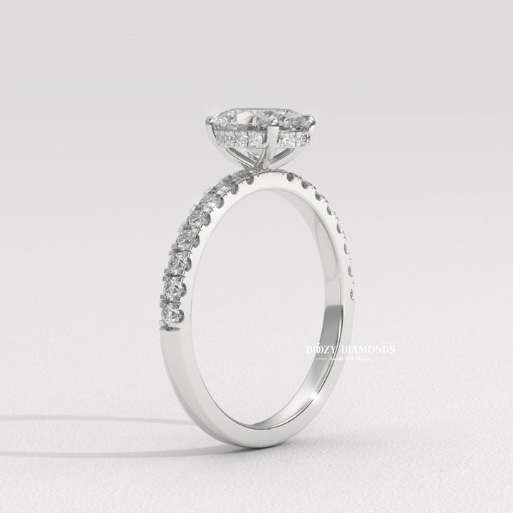 Lab grown oval diamond
Ethical oval diamond ring
Sustainable engagement ring