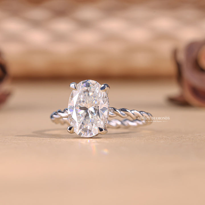 Twisted ring vs solitaire ring comparison, Elegant braided diamond engagement rings, Modern twist engagement rings for brides, 