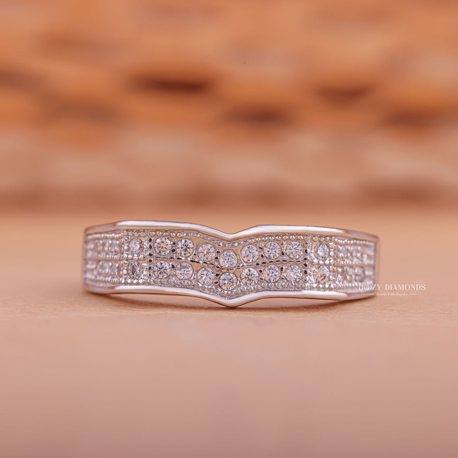 Affordable diamond wedding band, Luxury diamond wedding band, White gold diamond wedding band, Yellow gold diamond wedding band, Rose gold diamond wedding band, Two-tone diamond wedding band, Certified diamond wedding band, Handcrafted diamond wedding band, 