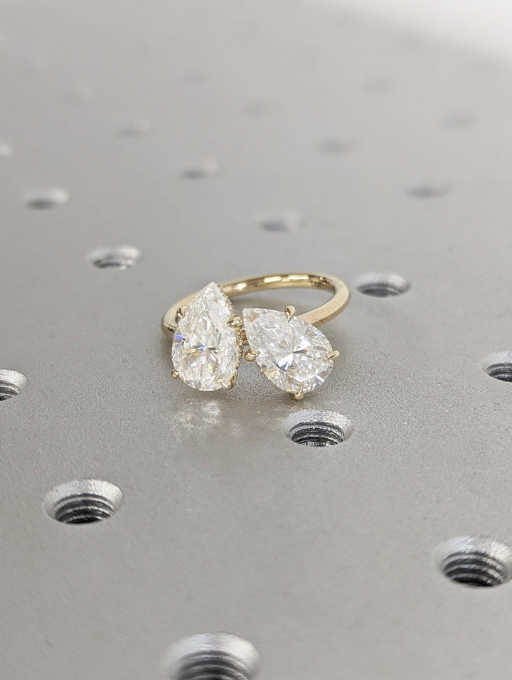 pear diamond ring product image