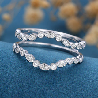 3-60-ct-round-marquise-shaped-moissanite-unique-wedding-band