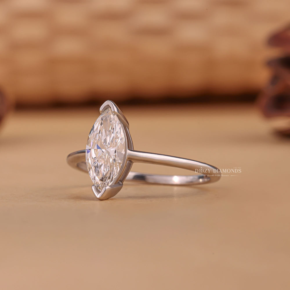 Solitaire diamond ring in white gold,

Unique solitaire engagement rings for her,

Solitaire ring vs halo ring comparison,