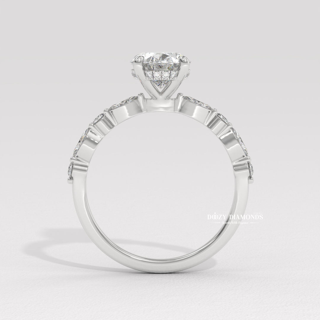 premium lab diamond ring, oval wedding ring, diamond wedding ring, engagement ring gift, luxury bridal jewelry, women’s engagement jewelry, handcrafted diamond ring, fine jewelry
